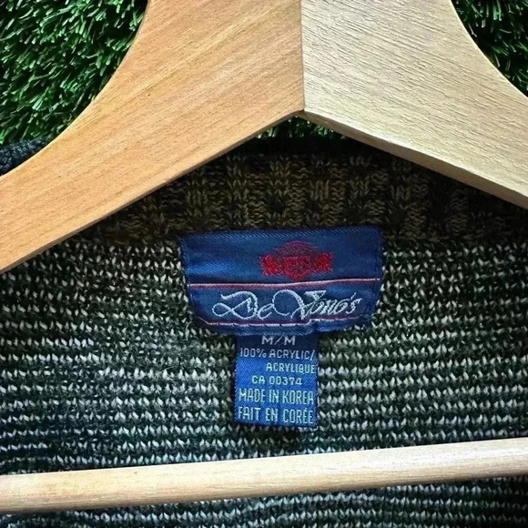 Vintage Abstract Shapes Pullover Sweater  Medium - Picture 3 of 5